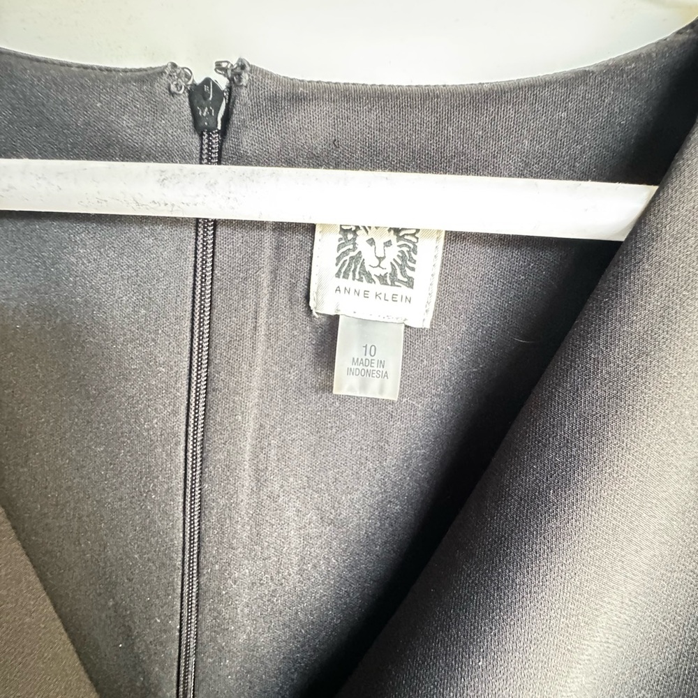 Anne Klein Black Asymmetrical Dress - Picture 5 of 5